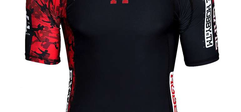 Pánsky rashguard s krátkym rukávom RED WARRIOR (Extreme Hobby)