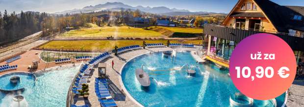 Dovolenka s detmi - Vstupne do aquaparku Chocholowskie Termy Polsko