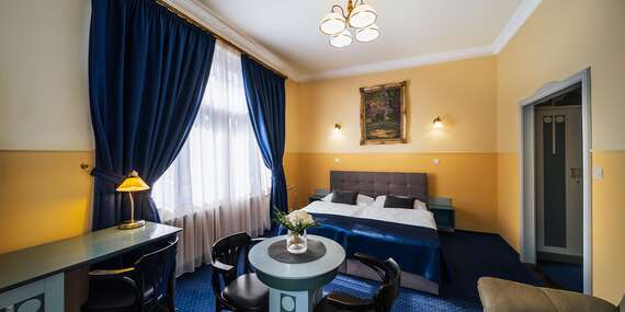 Relaxačný pobyt s masážou, neobmedzeným kúpaním, saunovaním a polpenziou v hoteli MOST SLÁVY***/Trenčianske Teplice