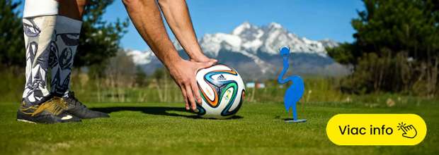 FootGolf na ihrisku Black Stork vo Vysokých Tatrách