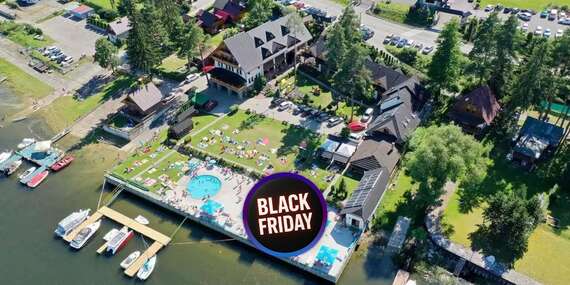 BLACK FRIDAY: Slanický dvor na brehu Oravskej priehrady s privátnym wellness a množstvom zliav na atrakcie/Orava - Námestovo - Slanická Osada