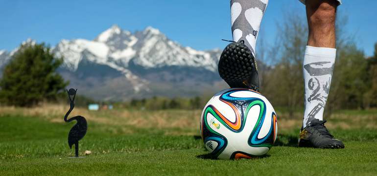 FootGolf - novinka na ihrisku Black Stork v Tatrách
