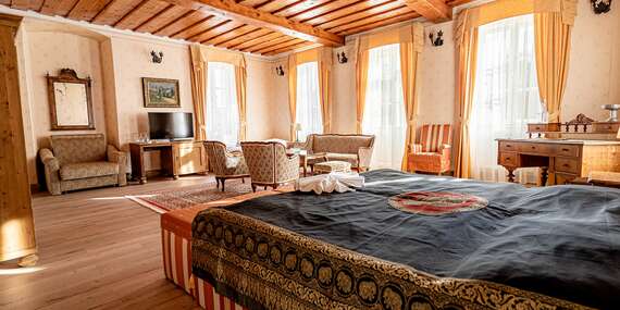 Romantický pobyt v historickom centre Banskej Štiavnice v penzióne Cosmopolitan I./Banská Štiavnica