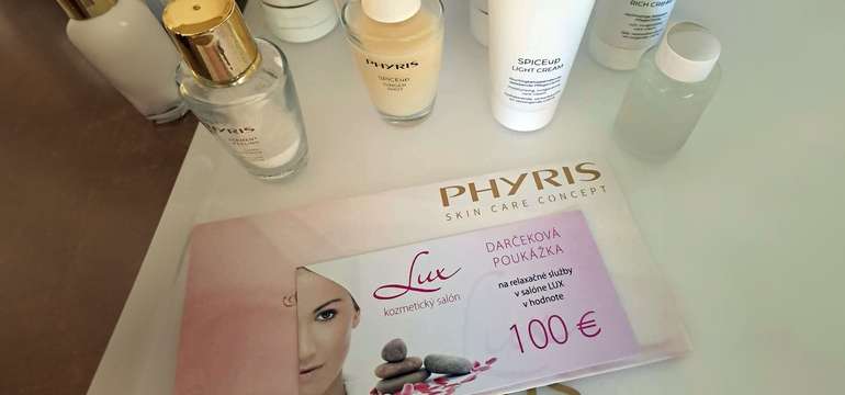 Darčeková poukážka do kozmetického salónu Kozmetika LUX