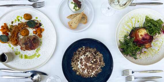 Romantická večera pre dvoch v Au Café – dokonalá atmosféra pri Dunaji/Bratislava – nábrežie Dunaja