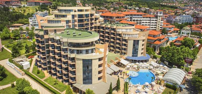 Hotel Marlin Beach**** leží na Slnečnom pobreží v Bulharsku