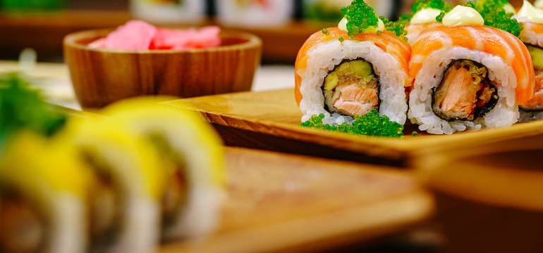 Gurmánsky zážitok vo forme darčekovej poukážky v SAMURAI SUSHI