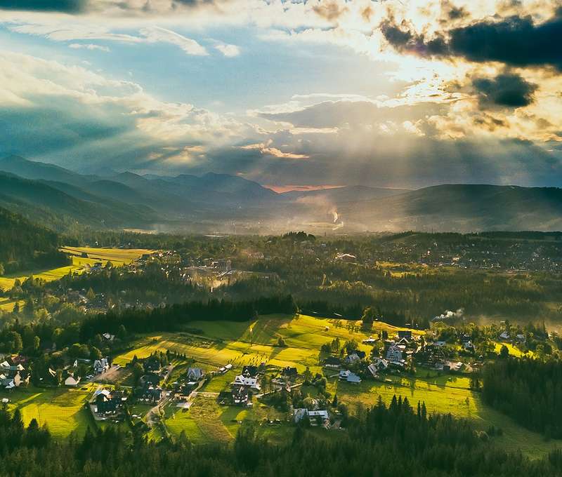 Zakopané - v meste je najslávnejšia pešia zóna v Poľsku
