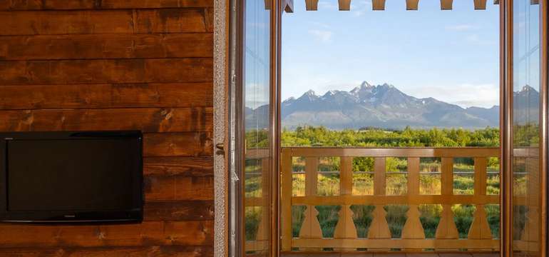 Hneď po prebudení uvidíte majestátne Tatry