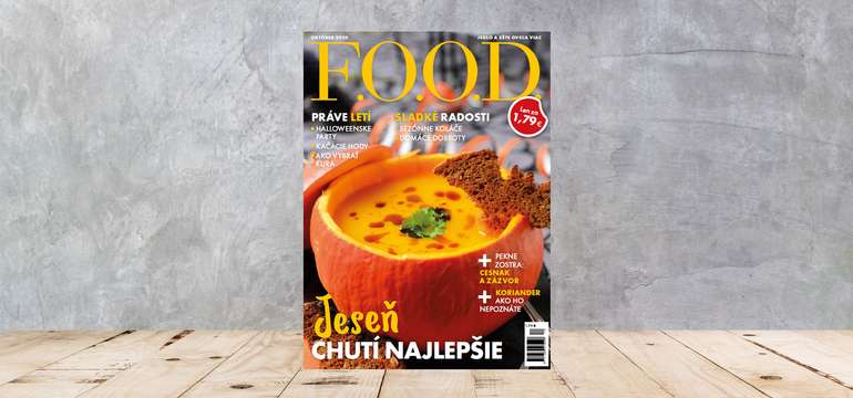 Ročné predplatné mesačníka FOOD