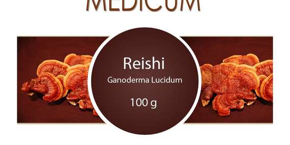 Reishi huba na posilnenie imunity a srdca vo forme prášku alebo tabliet/Slovensko