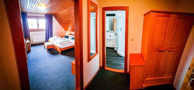 Drevenice Terchová resort – dvojposteľová izba