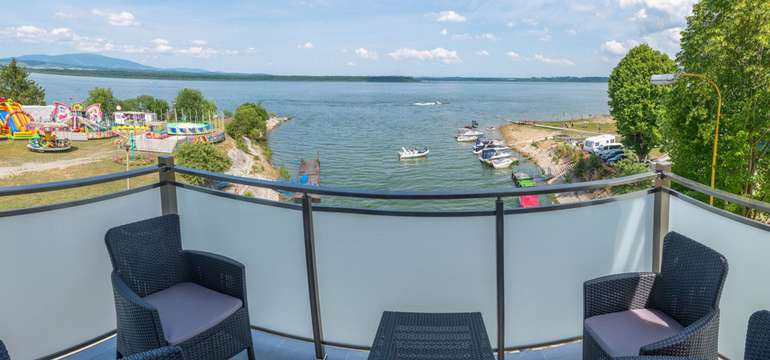 Apartmán nad Oravskou priehradou- výhľad