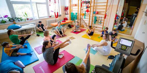 Zdravý chrbát a silné nôžky: permanentka na odborné cvičenia pre deti v ŠNOPe/Bratislava – Ružinov