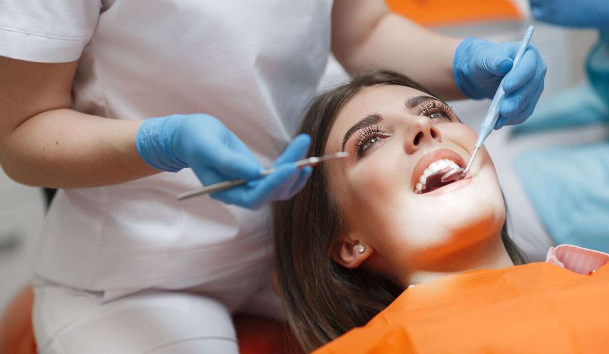 dentálna hygiena, vyšetrenie zubov, zubný kameň