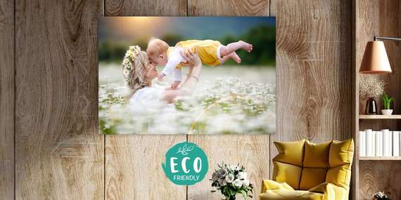 Fotoobraz na ekologickom plátne zo 100 % bavlny v rôznych rozmeroch/Slovensko