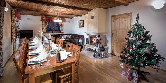 Chata Adamec s celkovou kapacitou pre až 17 osôb v Ždiari pod Belianskymi Tatrami/Ždiar – Belianske Tatry