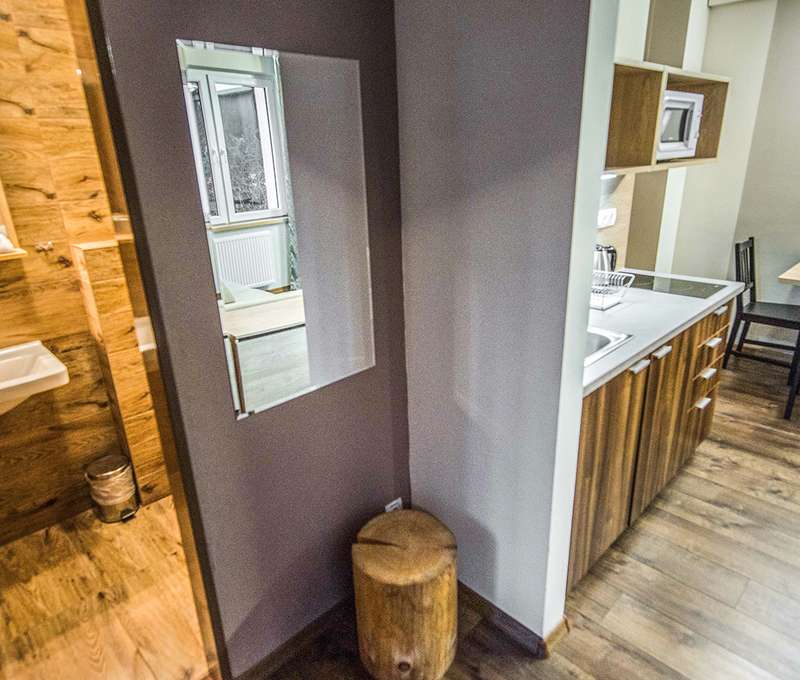 Priestranné apartmány s jednou spálňou zariadené vo vysokom štandarde