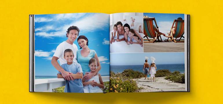 Značková fotokniha XL alebo A4 v tvrdých doskách