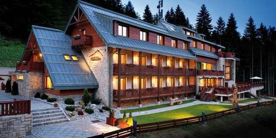 Wellness a gurmánsky zážitok v čarovnej atmosfére Malej Fatry v Hoteli Rozsutec***/Malá Fatra – Vrátna dolina