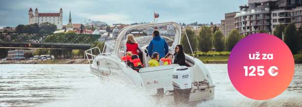 Plavba motorovym clnom na dunaji Bratislava