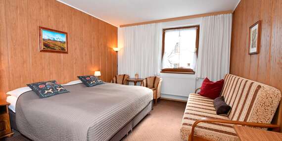 Penzión Encián s wellness v Tatranskej Lomnici s výhľadom na štíty, len 200 m od lanovky/Vysoké Tatry - Tatranská Lomnica