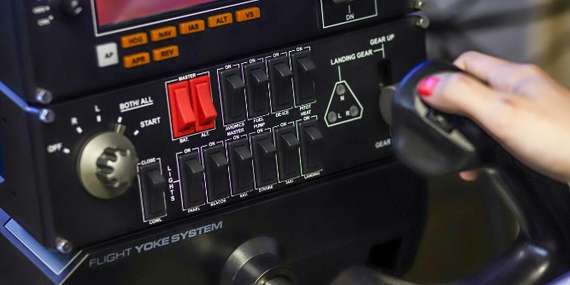 Profesionálny letecký simulátor v jedinečnom Slovenskom múzeu máp/Banská Bystrica - Kynceľová