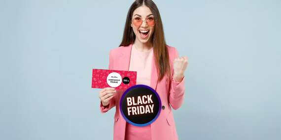 BLACK FRIDAY: Darčekový poukaz na nákup na ZľavaDňa - darček plný zážitkov/Slovensko