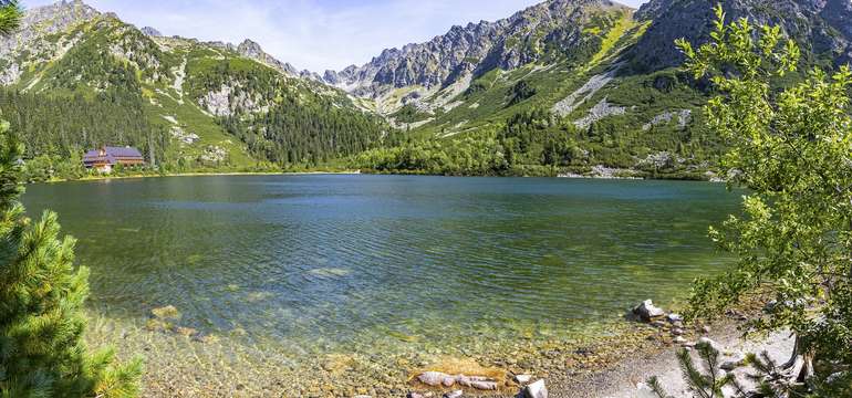 Túra na Popradské pleso (5 km) je vhodná aj pre rodičov s deťmi