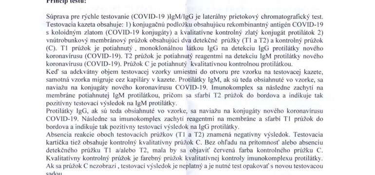 Informácie z príbalového letáku