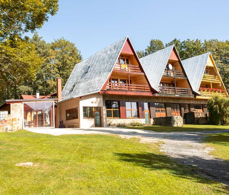 Chata Horský dom má 5 spální, ubytovať sa tu preto môžu rodiny i skupiny známych