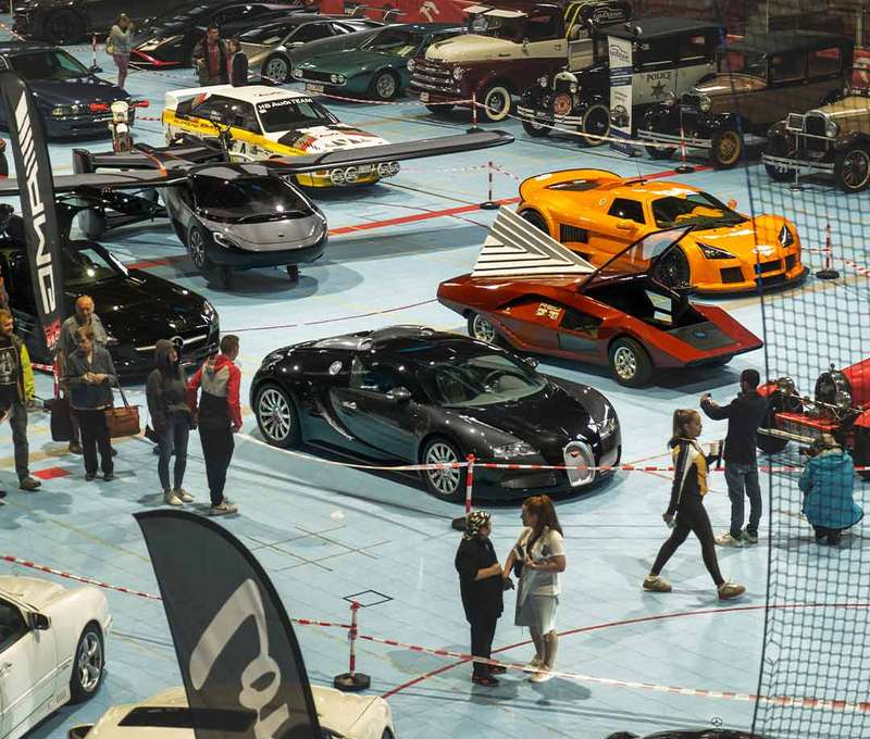 1 000+ áut a motocyklov a 500+ exponátov RALLY MODELOV 
