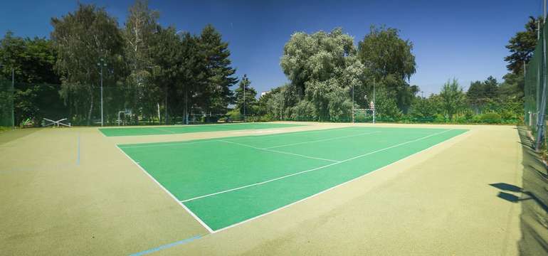 Hřiště přímo u resortu