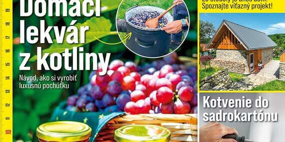 Ročné predplatné časopisu Urob si sám - nový impulz pre každé tvorivé „ja"/Slovensko