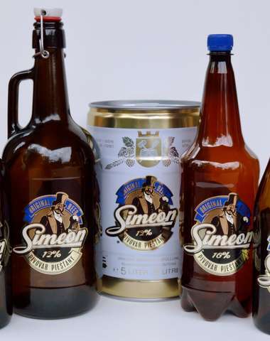 Poctivo varené pivo Simeon len z kvalitných surovín a najlepšieho chmeľu