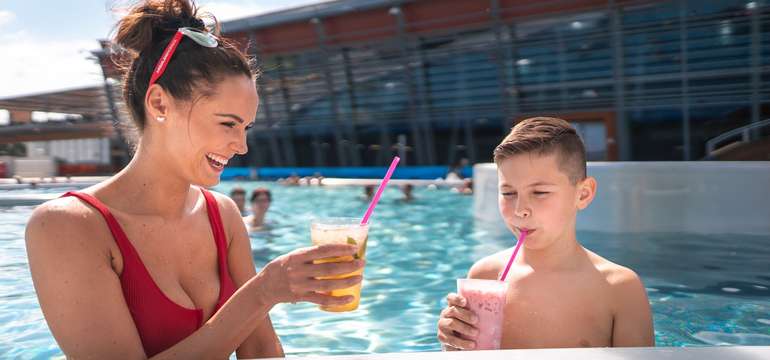 Celý deň v Aqualande Moravia: Bazénová zóna AQUA