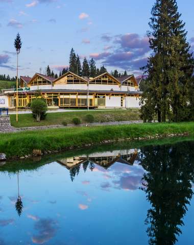 Aquapark Meander Oravice v lone panenskej oravskej prírody