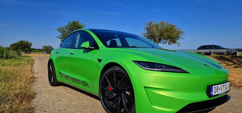 Jazda na Tesla Model 3 Performance