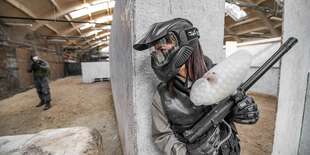 Paintball v aréne podľa mapy Fy_snow z Counter-Strike