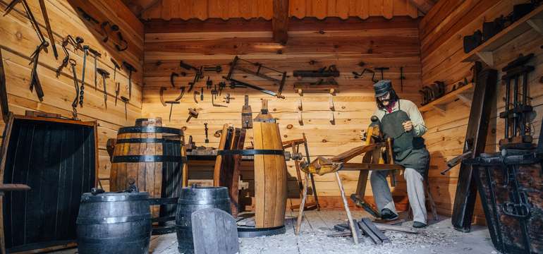 Expozícia Nestville Distillery je oživovateľom histórie a tradícií