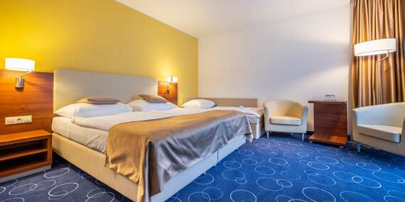 Wellness pobyt v Hoteli Panorama**** v centre Trenčianskych Teplíc s polpenziou a procedúrami/Trenčianske Teplice