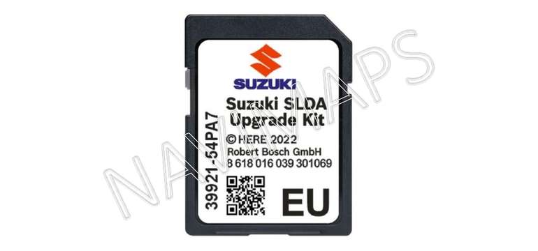 SD karta Suzuki SLDA mapy 2022 Európa