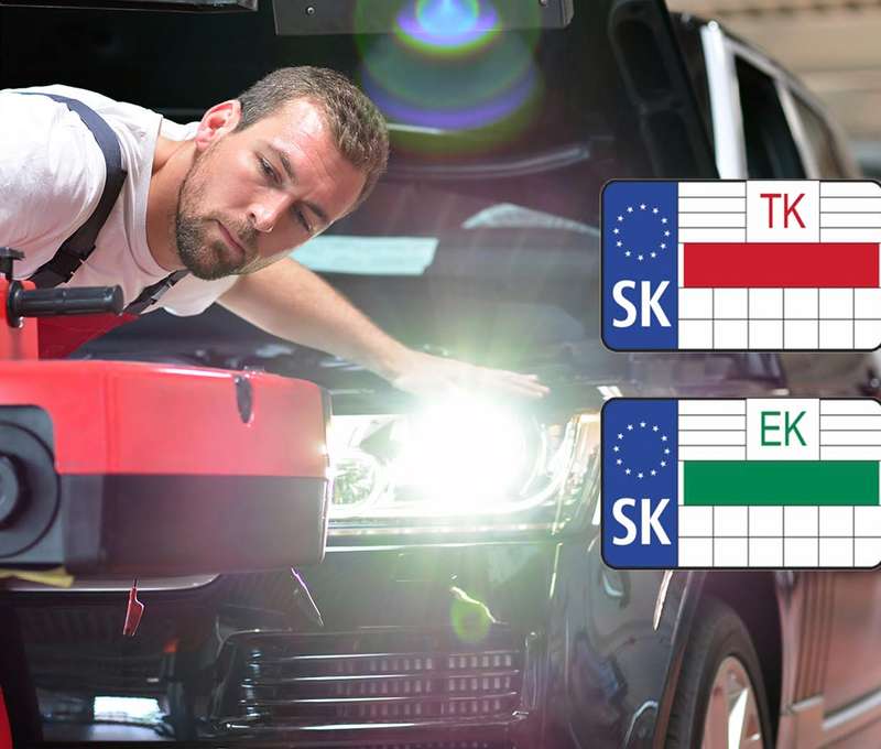 Technická a emisná kontrola na novej stanici v Stupave