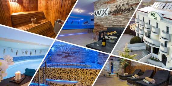 Horúce wellness a ubytovanie s raňajkami na 1 noc vo WX Hoteli*** v Bratislave / Bratislava - Devínska Nová Ves