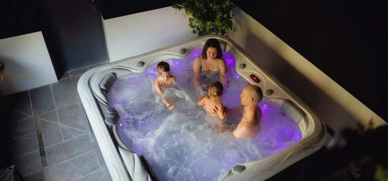 Privátne wellness so saunou a vírivkou