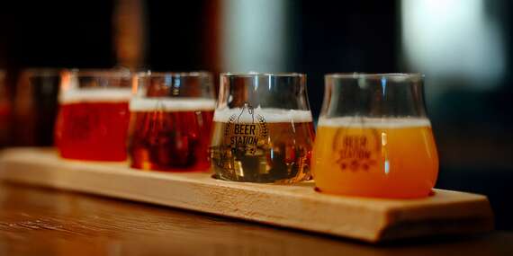Jedinečná ochutnávka remeselných pív svetových pivovarov v BEER STATION TAPHOUSE/Bratislava - Petržalka