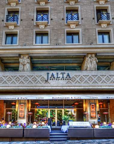 Hotel Jalta je národnou kultúrnou pamiatkou na zozname svetového dedičstva UNESCO