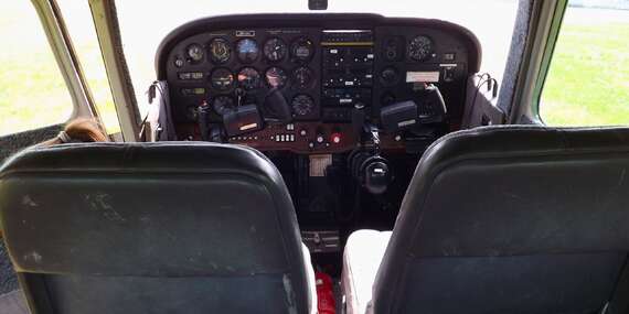 Prelet športovým lietadlom CESSNA C172 ponad Spiš a Tatry s možnosťou pilotovania/Spišská Nová Ves