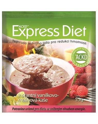 Express Diet Vanilkovo-malinová kaša 53 g