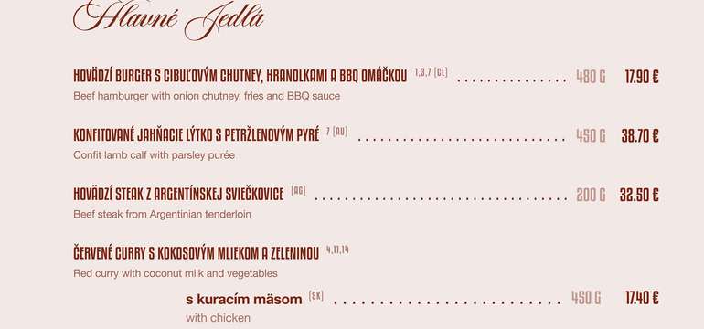 Gastronómia v hoteli Dolphin****